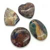 Pendentif colliers 5 pièces collier d'agate en pierre naturelle Tourmaline Reiki pendentifs d'amulette de guérison pour la fabrication de bijoux à bricoler soi-même hommes femmes accessoires