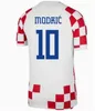 2023 월드컵 크로아티아 축구 유니폼 22/23/24 홈 10 모드릭 7 브레 칼로 #11 브로 소치 #4 Perisic Shirt Away #9 Kramaric #18 Rebic #17 Mandzukic 국가 팀 축구 유니폼