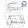 フリーシッピング100V 100A 200A 300A DC電圧メーター電流計パワーメーターパワーシートCoulemer電気車両容量モニターJONM