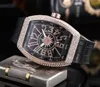 Reloj de lujo de moda Shiny Diamond Ice Out reloj nuevo diseñador de yates Quartz Sport vestido de fiesta reloj de pulsera reloj