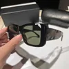 2023 nouvelles lunettes de soleil carrées de luxe pour femmes Vintage surdimensionné impression lentille lunettes de soleil hommes Hip Hop lunettes noir Y23