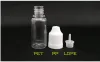 PET Aiguille Bouteille 5 ml Flacon compte-gouttes en plastique clair 5 Ml E Bouteille liquide pour Ejuice pas cher 13 couleurs