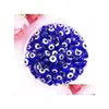 Beads New 50Pcs 10Mm Oval Bead Evil Eye Resin Spacer For Jewelry Making Diy Bracelet 01 Drop Delivery Home Garden Arts Crafts Dh1Og