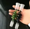 Mini pitillera pequeña, cachimba acrílica, enviar accesorios para ollas, bongs de vidrio, pipa de agua de vidrio, fumar, modelos de color enviados