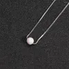 Ketens zilveren ketting 925 sterling voor vrouwen 5 mm opalen ketting fijne elegant sieradencadeau