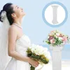 Dekoratif çiçekler roman sütunu plastik saksılar dış mekan düğün sütun parti manzara pervane ekici heykel sanatsal gelin evlilik