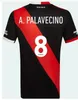 Borja 23 24 River Plate J.Aarez Home Soccer Jerseys Palavecino 3rd Camiseta Perez de la Cruz 2023 2024 Troisième concept de football à l'extérieur