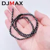 قلادات قلادة 2023 DJMAX Original 925 Sterling Silver DIY Mens Beads Bracelet Necklace 4mm for Women 231110