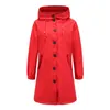 Women's Trench Coats Fashion Coat Female Autumn Casual Hooded Medium Long Overcoat Loose Windbreaker Spring Plus Size 231110
