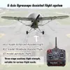 ElectricRC Aircraft FX9703 Kubingke 116 World War 2 Remote Control Aircraft Model J3 Brushless Fourway Sixaxis 3D Fixedwing Aircraft Model Toy 231110