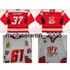 Weng Personalizza QMJHL Baie Comeau Drakkar 2009-11 Maglia Uomo Donna Bambino 37 Michael Dupont Hockey Maglie economiche Goalit Cut vintage raro