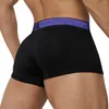 Underpants Men'S Laser Flash Elastic Belt Design Modal Fit Comfortable Four Corner Shorts Comfort Breathable Flat Pants Hombre