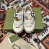 Luxe babyschoenen Designer kindersneakers in meerdere stijlen Maat 26-35 herfst canvas meisjesschoen met gesp en 10 november