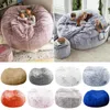 Chair Covers Lazy Sofa Cover Great Fabric Bean Bag Portable Kids Adults Living Room Bed Case Furniture Accessories
