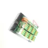 Freeshipping PLC terminal block module sensor 3 wire 8 bit input and output DIN rail spring wiring LED Xcqfr
