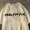 T-shirt da uomo Hip Hop Grunge Y2k T-shirt oversize da uomo Divertente tiro Bambini Grafica Harajuku T-shirt moda Manica corta Streetwear Top