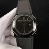 Designer horloges 41 mm Octo PVD geheel zwarte stalen kast 102737 BGO41BBSVD N zwarte wijzerplaat automatisch herenhorloge rubberen band hoge kwaliteit 255q
