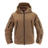 Herren Jacken Jagd Wandern US Militär Winter Thermo Fleece Taktische Jacke Outdoor Sport Kapuzenmantel Militar Outdoor Armee Jacken S-2XL 231110