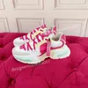 2023 TOP NIEUWE KWALITEIT Damesontwerper Casual schoenen Sneaker Fashion Heren Damesschoenplatform Trainers Strawberry Mouse Wave Mond print