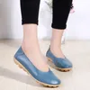 Dance Shoes Women's Ladies Female Woman Shoes Flats Mother Shoes Cow Genuine Leather Loafers Ballerina Non Slip On Zapatillas Mujer Ballet 230411