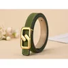 Ceintures ceinture mince pour les enfants Boys Jeans jeans pour enfants Decoration Girl Decoration ceinture PU Leisure en cuir