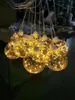 Décor en gros 5 têtes un ensemble événement mariage plafond boule décoration suspendus coureur marche lumières imake795