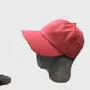 Casual Baseball Cap Designer Hat Luxury Hat Neutral Summer Casual Baseball Justerbar hatt med solid triangellogotyp