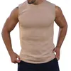 Camisetas para hombres Marca Plain Tank Top Hombres Bodybuilding Singlet Gym Stringer Camisa sin mangas en blanco Ropa de fitness Ropa deportiva Chaleco muscular