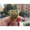 1957 Braves World Baseball Team Championship Ring With Wooden Display Box Souvenir Men Fan Gift Wholesale Drop Delivery Dhyej