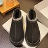 Tazz kapcie Tasman kapci Designer Buty Australia Buty Designer Buty Winter Boots Slip-On Ultra Mini Bott Bott Oryginalny skórzany futra pantofla