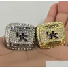 2012 University Of Kenky Wildcats National Championship Ring Set Lembrança Fan Men Presente Atacado Drop Delivery Dhyoe