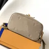 Torba makijażu Torba damska modzie makijaż M45598 Klasyczna wytłoczona torba na crossbody skórzaną torbę na ramię