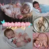 Dolls 22 -tums Reborn Doll Kit Alexis Sleeping Baby Girl Omålad DIY Doll Parts 231110