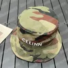 chapeaux de seau de créateurs de mode pour hommes femmes camouflage couleur verte toile fedoras designers large bord chapeau de pêcheur hommes casquettes de baseball en plein air