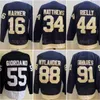 Трикотажные изделия Auston Matthews 2024 John Tavares Mitchell Marner William Nylander Morgan Rielly Blue Arenas Reverse Retro Heritage Classic Alternate Reversible Black