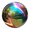 Stainless Steel Garden Balls Ornaments Glass Metal Gazing Mirror Anti-wide Ball Large Grave Decorations