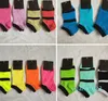 Multicolor Ankle Socks with Cardboad Taggar Sport Cheerleaders Black Pink Short Sock Girls Women Cotton Sport Socks Skateboard