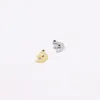 Charms 10pcs Stainless Steel Moon High Quality Jewelry Pendant DIY Handcraft Making PVD Plated Waterproof Antiallergic