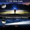 Head lamps Induction Headlamp Rechargable LED Head Flashlight Built-in Lithium Battery 5 Lighting Modes Outdoor Camping Fishing Lantern P230411