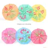 Party Decoration Paper Drink Cocktail Parasols Umbrellas Luau Sticks Tropical Hawaiian Umbrella Bar Decor Drop Delivery Home Dhx6V