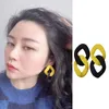 Boucles d'oreilles S925 aiguille longue goutte pour les femmes mariage fête de mariée blanc rouge grand pétale coréen déclaration bijoux