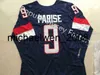 Weng 2016 Shipp. Maillots de hockey Team USA o 9 Zach Parise 2014 Sotchi Winter Hockey Jersey Cousu