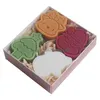 Bougies cadeaux de Noël aromathérapie en gros bonhomme de neige bonhomme de pain d'épice parfum créatif coffret cadeau au04 livraison directe maison jardin Dhaln