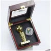 56Pcs 1967 To 2023 Basketball Team Champions Championship Ring Trophy With Wooden Display Box Set Sport Souvenir Men Women Fan Brithda Dhdpr