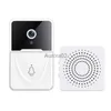 Dörrklockor x3 trådlös dörrklocka wifi utomhus HD -kamera säkerhet av Bell Night Vision Video Intercom Voice Change för Home Monitor via telefon YQ231111