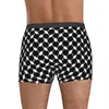 Cuecas Boxer Shorts Palestino Kufiya Padrão Design Calcinhas Masculinas Roupa Interior Macia para Homme Homem Namorado Presentes