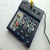 Freeshipping Mini Audio Mixer F4 Small Mixing Console 4 Channel Ldosm