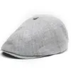 Berets Octagonal Newsboy Hat мужчина винтажный ретро -ретро пик