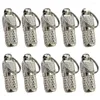 Colliers de chien 10pcs collier d'animal de compagnie suspendu pendentif plaque d'identité anti-perte décoration argent personnalisé