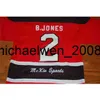 Weng # 17 Summit High School New Jersey Maglia da hockey 100% ricamo cucito s Maglie da hockey Rosso vintage